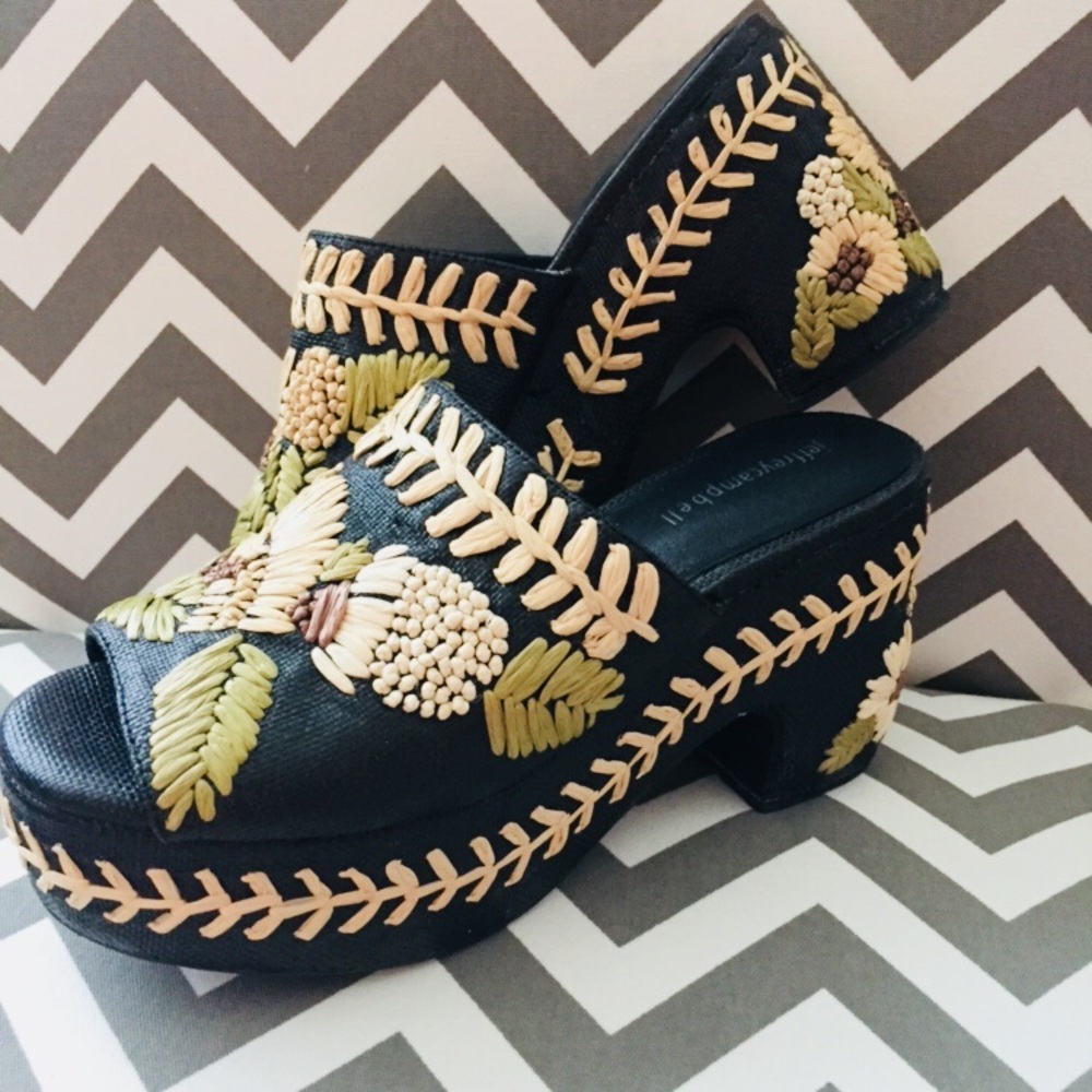 NEW. Jeffrey Campbell Mules